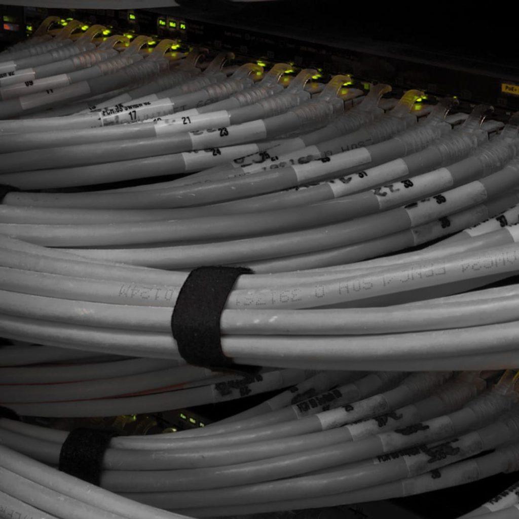 Structured cabling system installation