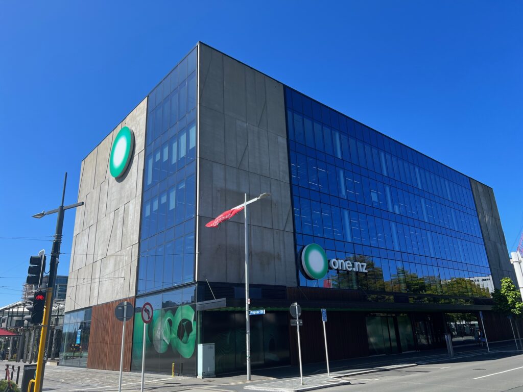 One.nz building Christchurch