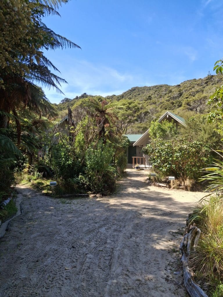 Awaroa Lodge accommodation building
