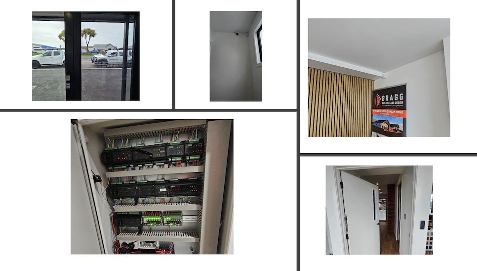 Bragg Building security installation